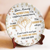 Mommy, I Can’t Wait To Meet You - Family Personalized Custom Ceramic Plate - Mother's Day, Baby Shower Gift, Gift For First Mom