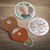 Custom Photo Pocket Hug - Personalized Memorial Sympathy Gifts For Loss Of Mom, Dad - I Will Carry Your Memory With Me
