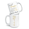 Always My Daughter, Forever My Friend - Family Personalized Custom Mug - Mother's Day, Gift For Mom, Daughter