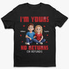 Stuck With Me Forever - Couple Personalized Custom Unisex T-shirt, Premium T-shirt, Hoodie - Gift For Husband Wife, Anniversary
