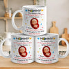 Sending Cuddles From The Inside - Family Personalized Custom Mug - Mother's Day, Baby Shower Gift, Gift For First Mom