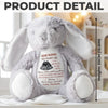 Custom Photo Mom, You’re My Forever Snuggle Buddy - Family Personalized Custom Easter Bunny Plush - Mother's Day, Baby Shower Gift, Gift For First Mom