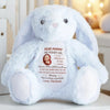 Just A Little Bump Full Of Big Love - Family Personalized Custom Easter Bunny Plush - Mother's Day, Baby Shower Gift, Gift For First Mom
