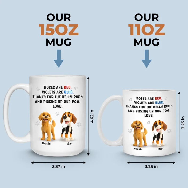 Life’s Better With Muddy Paws - Dog Personalized Custom Mug - Gift For Pet Owners, Pet Lovers