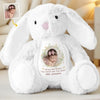Custom Photo A Loving Hug That Lasts A Lifetime - Family Personalized Custom Easter Bunny Plush - Gift For Family Members