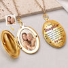 Custom Photo Always Better Together - Family Personalized Custom Locket Necklace - Gift For Son, Daughter, Grandson, Granddaughter