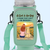 The Best Part Of Me Is My Dog - Dog Personalized Custom Neoprene Water Bottle Carrier With Pocket - Gift For Pet Owners, Pet Lovers