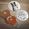 Custom Photo Until We Meet Again, My Friend - Memorial Personalized Custom Pocket Hug - Sympathy Gift For Pet Owners, Pet Lovers
