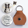 Custom Photo Until We Meet Again, My Friend - Memorial Personalized Custom Pocket Hug - Sympathy Gift For Pet Owners, Pet Lovers