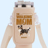 My Dog, My Walking Partner, My Joy - Dog Personalized Custom Neoprene Water Bottle Carrier With Pocket - Gift For Pet Owners, Pet Lovers