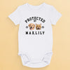Custom Photo Cuteness Is Their Disguise - Dog & Cat Personalized Custom Baby Onesie - Baby Shower Gift, Gift For Pet Owners, Pet Lovers
