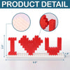 Custom Photo Our Love Is The Perfect Piece - Couple Personalized Custom Building Blocks Puzzle, 3D Building Blocks - Gift For Husband Wife, Anniversary