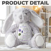 Keep Your Crown High, Sweet Girl - Family Personalized Custom Easter Bunny Plush - Gift For Daughter, Granddaughter