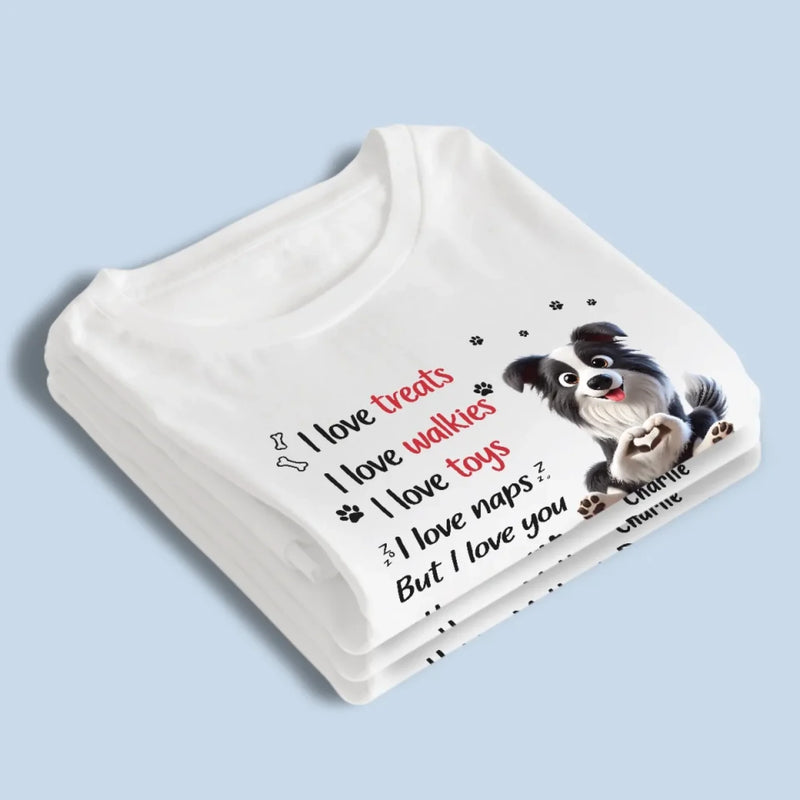Dog Moms Deserve All The Love - Dog Personalized Custom Unisex T-shirt, Premium T-shirt, Hoodie - Mother's Day, Gift For Pet Owners, Pet Lovers