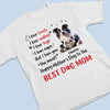Dog Moms Deserve All The Love - Dog Personalized Custom Unisex T-shirt, Premium T-shirt, Hoodie - Mother's Day, Gift For Pet Owners, Pet Lovers