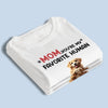 A Dog’s Love For Mom Is Unmatched - Dog Personalized Custom Unisex T-shirt, Premium T-shirt, Hoodie - Mother's Day, Gift For Pet Owners, Pet Lovers