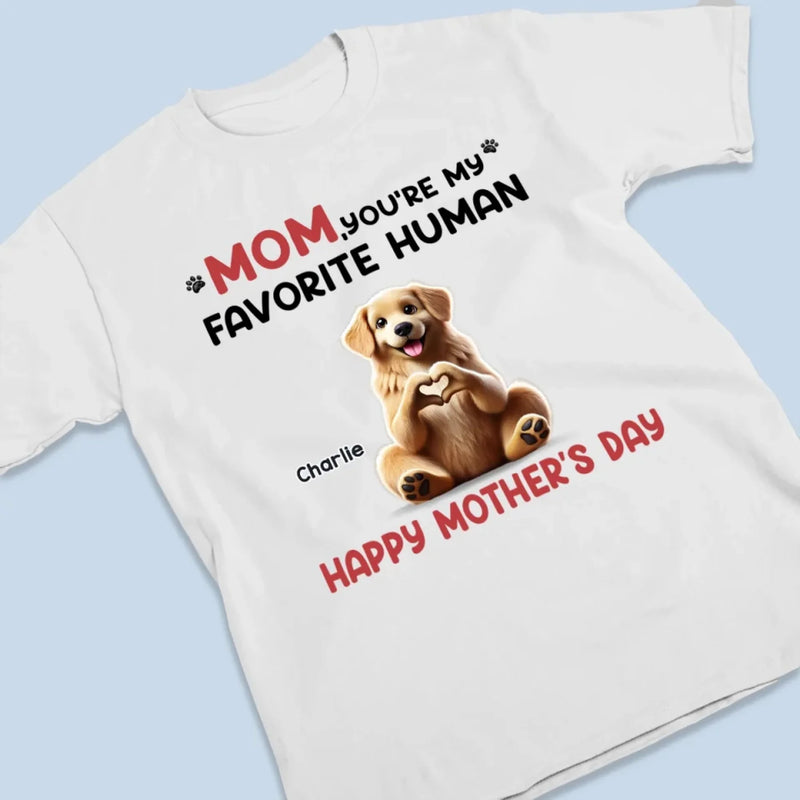 A Dog’s Love For Mom Is Unmatched - Dog Personalized Custom Unisex T-shirt, Premium T-shirt, Hoodie - Mother's Day, Gift For Pet Owners, Pet Lovers