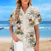 Custom Photo Dog Vibes And Beach Tides - Dog & Cat Personalized Custom Unisex Tropical Hawaiian Aloha Shirt - Summer Vacation Gift, Gift For Pet Owners, Pet Lovers