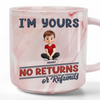 Love Me Or Love Me More - Family Personalized Custom Marble Mug - Gift For Family Members