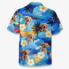 Custom Photo Fur Real, I’m On Vacay - Dog & Cat Personalized Custom Unisex Tropical Hawaiian Aloha Shirt - Summer Vacation Gift, Gift For Pet Owners, Pet Lovers