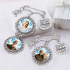 Custom Photo Still With Us, Always - Memorial Personalized Custom Graduation Tassel Pin - Sympathy Gift, Graduation Gift For Family Members, Siblings, Brothers, Sisters