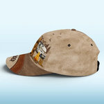 Custom Name Bearly Sober Camping Gifts for Men - Personalized Classic Cap
