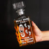 We’re The Reason You Pour A Double - Family Personalized Custom Glass Whiskey Bottle - Father's Day, Gift For Dad, Grandpa