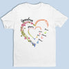 Family Is Where Love Is Endless - Family Personalized Custom Unisex T-shirt, Premium T-shirt, Hoodie - Gift For Mom, Grandma