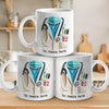 Behind Every Mask Is A Hero - Nurse Personalized Custom 3D Inflated Effect Printed Mug - Appreciation, Thank You Gift, Nurse Life, Doctor Life