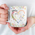 Custom Name Grandma Mom Family Gifts - Personalized Mugs