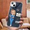 Caring Is My Superpower - Nurse Personalized Custom Clear Phone Case - Appreciation, Thank You Gift, Nurse Life, Doctor Life