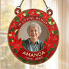 Custom Photo Until We Meet Again, We Hold You Close - Memorial Personalized Window Hanging Suncatcher Ornament - Sympathy Gift For Family Members