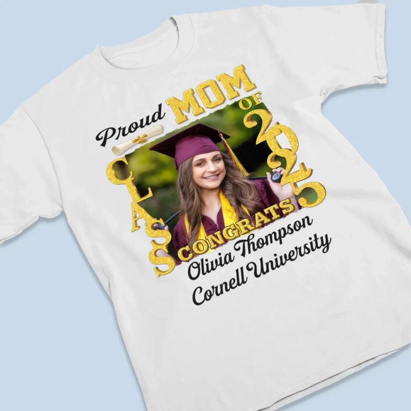Custom Photo Tears And Cheers - Family Personalized Custom Unisex T-shirt, Premium T-shirt, Hoodie - Graduation Gift For Family Members, Siblings, Brothers, Sisters