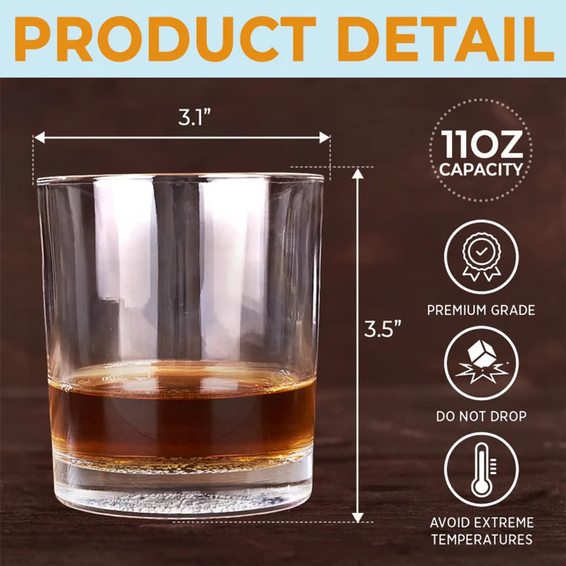 The Best Place To Be Is In The Hands Of Family - Family Personalized Custom Whiskey Glass - New Arrival, Gift For Family Members AMZ