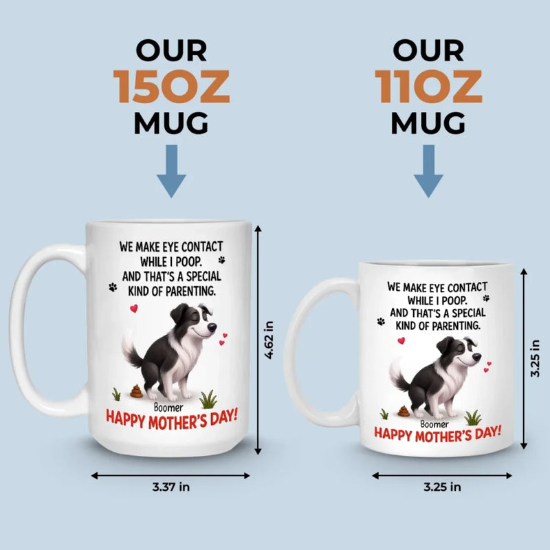 Sorry For The Muddy Paw But Also, Not Sorry - Dog Personalized Custom Mug - Mother's Day, Gift For Pet Owners, Pet Lovers