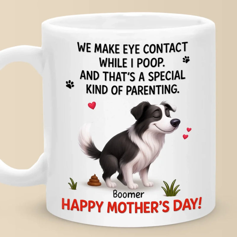Sorry For The Muddy Paw But Also, Not Sorry - Dog Personalized Custom Mug - Mother's Day, Gift For Pet Owners, Pet Lovers