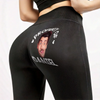 Custom Photo Property Of Me, Handle Like A Queen - Personalized Custom Women Leggings - Gift For Wife, Anniversary