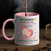 Love Growing Inside You - Family Personalized Custom Accent Mug - Mother's Day, Baby Shower Gift, Gift For First Mom, Newborn Baby