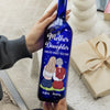 A Love That Time Can't Fade - Family Personalized Custom Blue Bottle Lamp - Mother's Day, Gift For Mom, Daughter