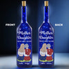 A Love That Time Can't Fade - Family Personalized Custom Blue Bottle Lamp - Mother's Day, Gift For Mom, Daughter