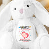 Already Loved, Not Yet Born - Family Personalized Custom Easter Bunny Plush - Mother's Day, Baby Shower Gift, Gift For First Mom, Newborn Baby