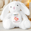 Already Loved, Not Yet Born - Family Personalized Custom Easter Bunny Plush - Mother's Day, Baby Shower Gift, Gift For First Mom, Newborn Baby