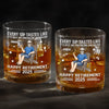Every Sip Tastes Like It's Not My Problem Anymore - Personalized Custom Whiskey Glass - Appreciation, Retirement Gift For Yourself, Best Friends, Siblings, Family Members