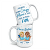 Scrub Life Is Better With You - Nurse Personalized Custom Mug - Appreciation, Thank You Gift, Nurse Life, Doctor Life