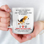 Custom Name Funny Dog Mom Mother's Day Gifts - Personalized Mugs