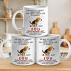 That’s Not Awkward, That’s Love - Dog Personalized Custom Mug - Mother's Day, Gift For Pet Owners, Pet Lovers
