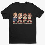 Custom Name Cartoon Kids Gifts for Papa - Personalized Apparel