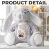 This Bunny Carries All My Love - Family Personalized Custom Easter Bunny Plush - Mother's Day, Gift For Mom, Grandma
