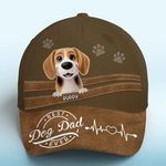 Custom Name Dog Dad Gifts for Men - Personalized Classic Cap