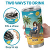 No Deadlines, Just Lifelines - Personalized Custom Tumbler - Appreciation, Retirement Gift For Yourself, Best Friends, Siblings, Family Members, Coworkers